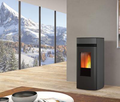 Estufa de pellets Clemy gris